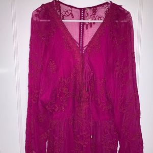 Free People flowy boho tunic